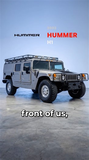 Unorthodox Cars on Instagram: "Ah yes finally, the Hummer H1. What do you think of this car?"