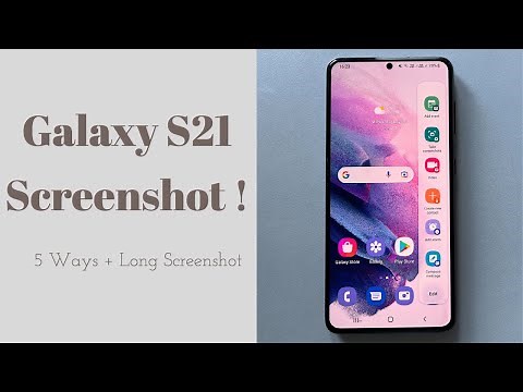 How to Screenshot on Samsung Galaxy S21 / S21+ / S21 Ultra 5G - 5 Ways Plus Long screenshot