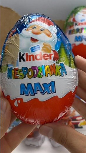 ASMR Kinder Surprise Maxi