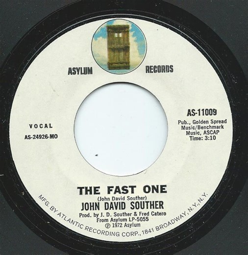 John David Souther - How Long / The Fast One