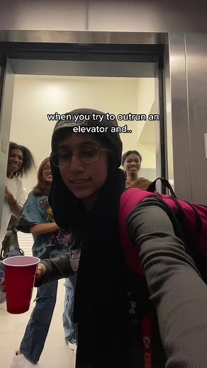 Sweet Lady Elevator Moments Compilation 2024