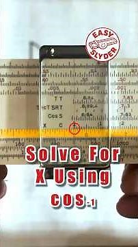 Trigonometry Slide Rule