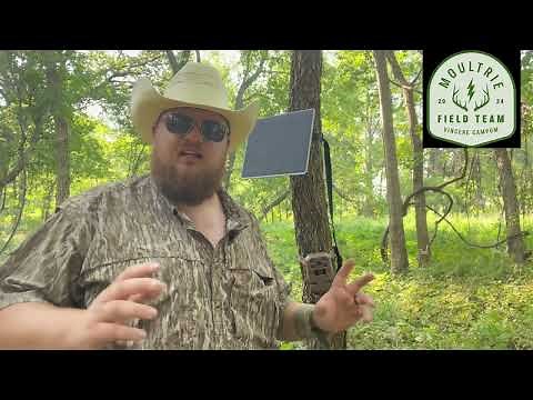 Moultrie Mobile Edge & 10W Solar Power Pack #moultriemobile #moultrie #outdoors #deer #hunting