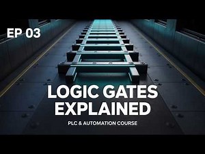 PLC Logic Gates & Ladder Logic Technique PLC Automation Course Ep 03