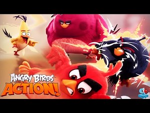 Angry Birds Action! Pinball Meets Anger! Arcade-Style Smash-Em-Up!