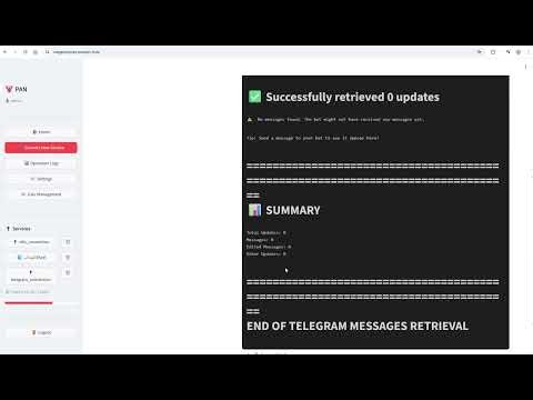 MegaClaw AI Platform | Add Connect to Telegram