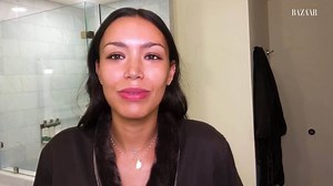 For actress Ilfenesh Hadera, activism and self-care go hand in hand. In this episode of #GoToBedWithMe, Ilfenesh breaks down her full nighttime skincare routine for oily skin, her favorite serums for keeping wrinkles at bay, and basic acupuncture techniques to relieve tension in the face. | Harper's Bazaar