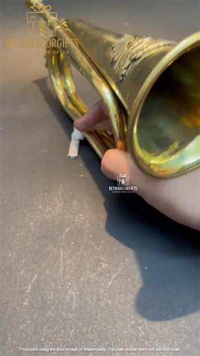 Solid Brass Cavalry Bugle | Civil War Era Reproduction