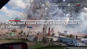 Video captures Mexico's fireworks explosion