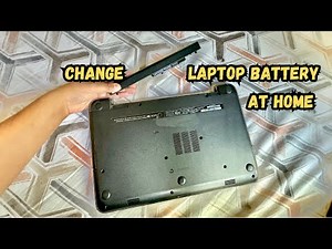 How To Remove Laptop Battery 🔋|| How To Change Laptop Battery || HP Laptop Battery TechUnbox&Review