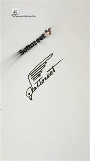 Eagle🦅 Signature | Signature Design | Signature Ideas | Sottozeet Signature Style #signature #shorts