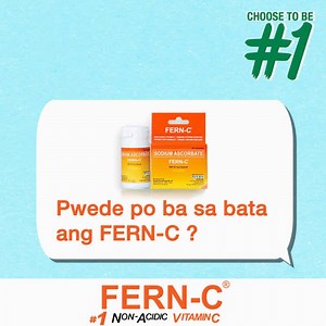 1.1K views · 28 reactions | Pwede ba sa bata ang FERN-C? Watch this to know the answer. | FERN-C | Facebook