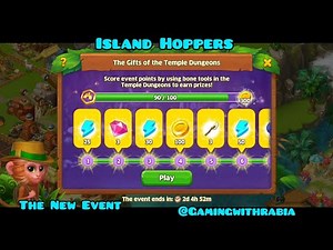 Island Hoppers 🏝 - Level 53 - New Event- The Gifts 🎁 of the temple Dungeons/ Gameplay
