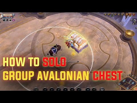 HOW TO SOLO AVALONIAN GROUP CHEST SOLO in ALBION ONLINE | Albion Online Giveaway