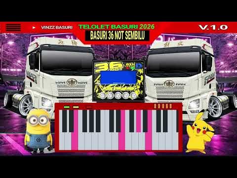 Telolet Basuri Remix 36 Not Sembilu Terbaru 36 Not