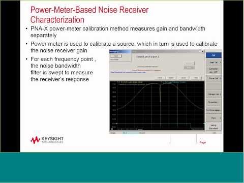 Noise Figure measurements with the PNA X 20150616 1600 1