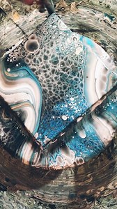 1K views | Crazy bubbles from acrylics and house paint! 勞 | Waterfall Acrylics | Facebook