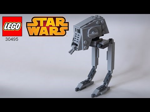 LEGO STAR WARS - AT-ST (Set 30495 Polybag - Speed Build Instructions)