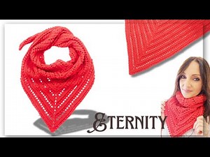 "Il Regalo di Natale Che Tutti Adoreranno: Scialle 'Eternity' All'Uncinetto"