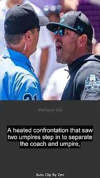 Chaos at College World Series: Coastal Carolina Coaches Ejected!