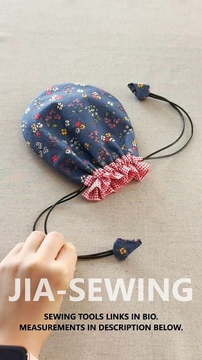 @jia.sewing on Instagram: "Draw String Pouch💰✨ | DIY | Quick Sewing Tips No.152 #diy #sewing #sewingtips #sewingtipsandtricks #quicksewingtips #drawstring #pouchbag #bags #seamstress #tailor #jia-sewing 💡Sewing Tools Links in Bio.💡 Material: Cotton Measurements: 3cm, 3cm, 7.5cm, 7.5cm, 15cm"