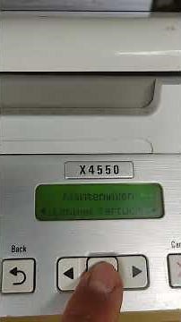 multifuncional lexmark x4550