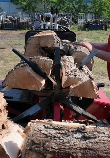 Tree Service Drop: Heavy-Duty Boiler Wood Split