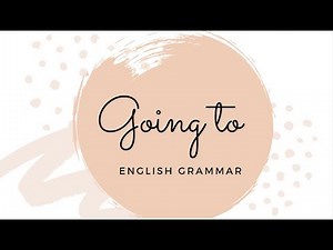 'Going to' to talk about future intentions or plan