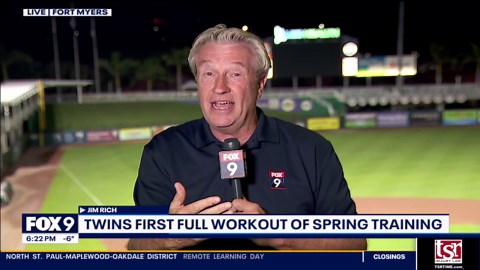 Twins host first full squad workout at Spring Training