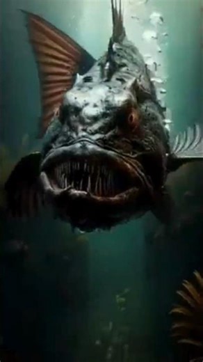 Top 5 Scariest Deep Sea Creatures That Actually Exist Terrifying Ocean Animals #facts #sea