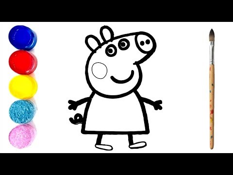 Peppa Pig Drawing for Kids | How to Draw Peppa Pig Easily Step by Step
