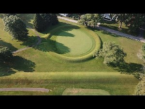 Newark Earthworks by drone