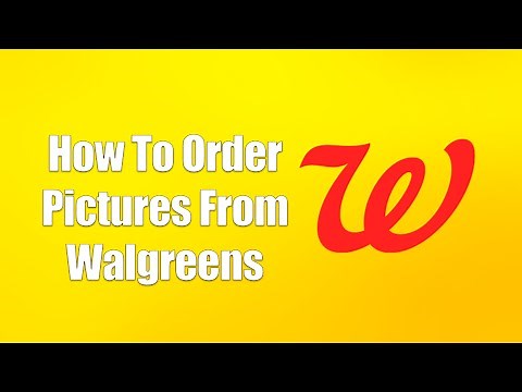 How To Order Pictures From Walgreens