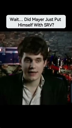 Wait… Did Mayer Just Put Himself With SRV? #johnmayer #stevierayvaughan #guitar #blues
