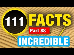 111 Incredibly Interesting Facts | Facts You Never Knew