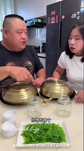 3.1M views · 29K reactions | [Ep_60]  Trending Funny Husband and Wife Eating Challenge 藍藍藍 #funny #reels #food #mukbang #fypシ | Richard Cije | Facebook