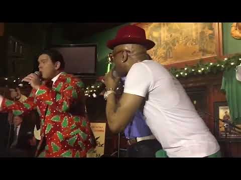 Fox News’ Bret Baier Raps with Sugarhill Gang at His Show’s Holiday Party
