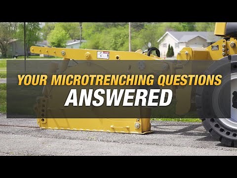 Microtrenching 101: your questions answered