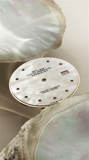 Extracted from an oyster’s shell, every disc of material used to create a mother-of-pearl dial is meticulously selected for the harmony of its patterns and finesse of its iridescent effects. A natural product of the sea, it is only fitting that the @Rolex Datejust is waterproof to 330 ft (100 m). #MeierottoJewelers #kcjeweler #Rolex #Datejust #OfficialRolexJeweler | Meierotto Jewelers | Facebook