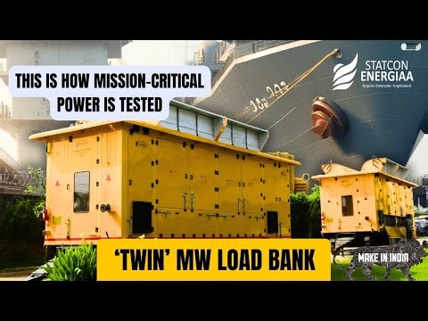 Modular MW Load Bank Explained | Testing Ships & Submarines | Statcon Energiaa