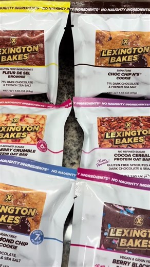 Thanks to @LEXINGTON BAKES for letting me try your better-for-you protein oat bars, protein cookies and dessert brownies. I added one to my Ninja Creami ice cream and it was the perfect add-in! These products bring made up of no artificial ingredients, no natural flavors, no sugar alcohols, soy, gums, corn, or weird oils is exactly what I look for in a product 💛🍪