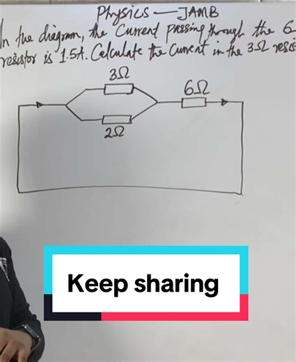 How to Calculate Current in Parallel Resistors - JAMB & WAEC