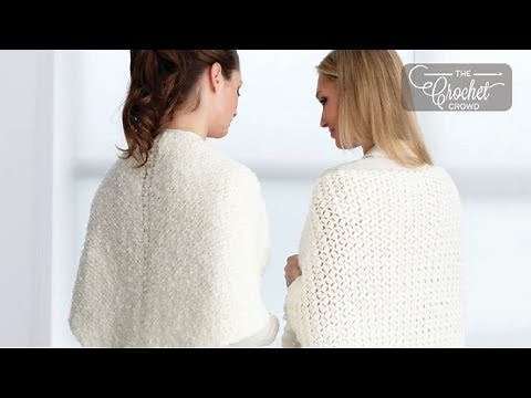 How to Crochet Easy Prayer Shawl