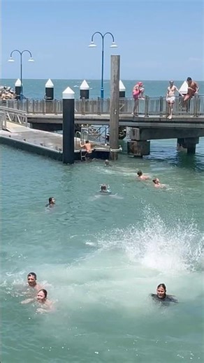 Jumping Into Paradise 🌊☀️ | redcliffe