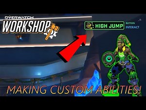 How to make CUSTOM abilities in the Overwatch Workshop!