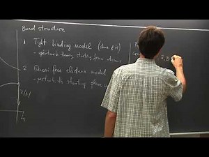 Solid State Physics SISSA | Lecture 15: Crystals: band structure, optical Properties
