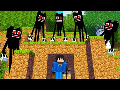 【マイクラ】大量カートゥーンキャットと鬼ごっこ逃走中がヤバいwww【マインクラフト 】【まいくら】
