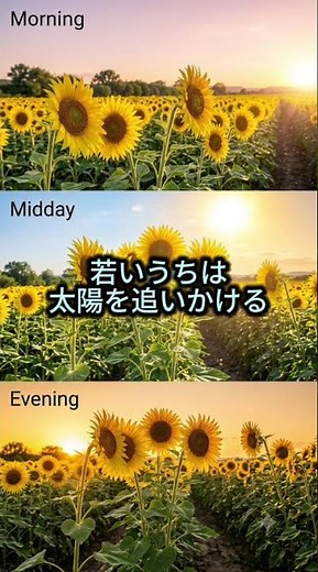ひまわりは本当に太陽を追いかける？🌻 #ひまわり #雑学 #自然 #ショート