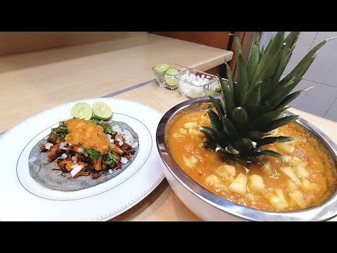 SALSA DE PIÑA PARA TACOS AL PASTOR