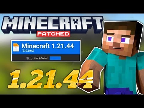 Finally Minecraft 😃🔥 Patched 1.21.44 apk Released. Minecraft Patched 🔥Latest Version